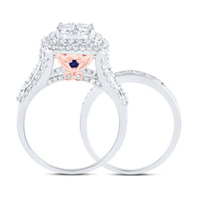 Load image into Gallery viewer, 14K White Gold Diamond Fashion Bridal Set 2 1/4 Cttw - Splendid Jewellery