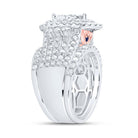 14K White Gold Diamond Fashion Bridal Set 2 3/4 Cttw - Splendid Jewellery