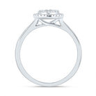 14K White Gold Diamond Fashion Heart Ring 1/3 Cttw - Splendid Jewellery