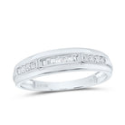 14K White Gold Diamond Trio Ring Set 1/2 Cttw - Splendid Jewellery