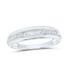Load image into Gallery viewer, 14K White Gold Diamond Trio Ring Set 1/2 Cttw - Splendid Jewellery