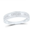 14K White Gold Diamond Trio Ring Set 1/2 Cttw - Splendid Jewellery