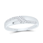 14K White Gold Diamond Trio Ring Set 5/8 Cttw - Splendid Jewellery