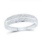 14K White Gold Diamond Trio Ring Set 5/8 Cttw - Splendid Jewellery