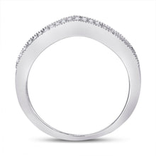 Load image into Gallery viewer, 14K White Gold Round Diamond Enhancer Band 1/12 Cttw - Splendid Jewellery