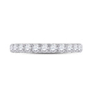 14K White Gold Round Diamond Fashion Women's Band 1 1/2 Cttw - Splendid Jewellery