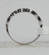 Load image into Gallery viewer, 14K White Gold Round Diamond Fashion Women's Band 1/3 Cttw - Splendid Jewellery