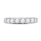 14K White Gold Round Diamond Women's Classic Eternity Ring 27/8 Cttw - Splendid Jewellery