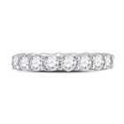 14K White Gold Round Diamond Women's Classic Eternity Ring 27/8 Cttw - Splendid Jewellery