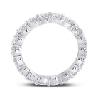 14K White Gold Round Diamond Women's Classic Eternity Ring 27/8 Cttw - Splendid Jewellery