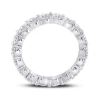 14K White Gold Round Diamond Women's Classic Eternity Ring 27/8 Cttw - Splendid Jewellery