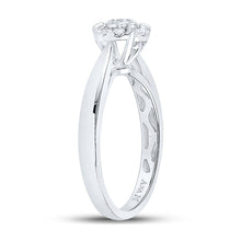 Load image into Gallery viewer, 14K White Gold Round Diamond Women's Solitaire Bridal Wedding Engagement Ring 1/2 Cttw - Splendid Jewellery
