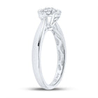 14K White Gold Round Diamond Women's Solitaire Bridal Wedding Engagement Ring 1/2 Cttw - Splendid Jewellery