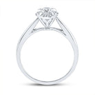 14K White Gold Round Diamond Women's Solitaire Bridal Wedding Engagement Ring 1/2 Cttw - Splendid Jewellery
