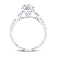 Load image into Gallery viewer, 14K White Gold Round Diamond Women's Solitaire Bridal Wedding Engagement Ring 1/2 Cttw - Splendid Jewellery
