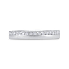 Load image into Gallery viewer, 14K White Gold Round Diamond Women's Wedding Band Ring 1/5 Cttw - Splendid Jewellery