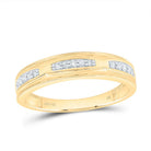 14k white yellow Diamond Trio Ring Set 1/2 Cttw - Splendid Jewellery