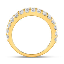Load image into Gallery viewer, 14K Yellow Gold Baguette Diamond Anniversary Ring 2 2 1/2 Cttw - Splendid Jewellery