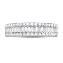 Load image into Gallery viewer, 14K Yellow Gold Baguette Diamond Fashion Anniversary Ring 1 Cttw - Splendid Jewellery
