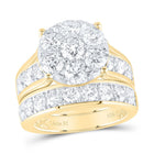 14K Yellow Gold Diamond Ana Madelyn 14k & Bridal Set 4 Cttw - Splendid Jewellery