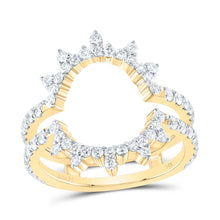 Load image into Gallery viewer, 14K Yellow Gold Diamond Enhancer Ring 1 Cttw - Splendid Jewellery