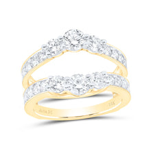 Load image into Gallery viewer, 14K Yellow Gold Diamond Enhancer Ring 2 Cttw - Splendid Jewellery
