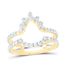 Load image into Gallery viewer, 14K Yellow Gold Diamond Enhancer Ring 7/8 Cttw - Splendid Jewellery