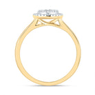 14K Yellow Gold Diamond Fashion Heart Ring 1/3 Cttw - Splendid Jewellery