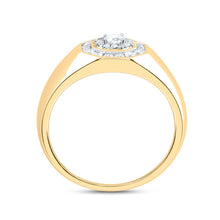 Load image into Gallery viewer, 14K Yellow Gold Diamond Fashion Men's Ring 1/2 Cttw - Splendid Jewellery