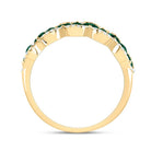 14K Yellow Gold Diamond Gemstone Ring 1/5 Cttw - Splendid Jewellery
