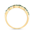 14K Yellow Gold Diamond Gemstone Ring 1/5 Cttw - Splendid Jewellery