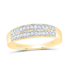 Load image into Gallery viewer, 14K Yellow Gold Diamond Trio Ring Set 1 3/8 Cttw - Splendid Jewellery