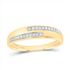 14K Yellow Gold Diamond Trio Ring Set 1/2 Cttw - Splendid Jewellery