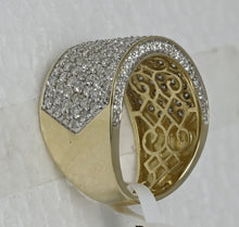 Load image into Gallery viewer, 14K Yellow Gold Round Diamond Fashion Mens Band 3 1/5 Cttw - Splendid Jewellery