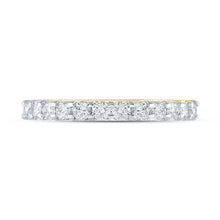 Load image into Gallery viewer, 14K Yellow Gold Round Diamond Women's Single Row Wedding Band 1/2 Cttw - Splendid Jewellery