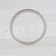 Load image into Gallery viewer, 14kt Dual-Tone Radiance Diamond Halo Bridal Wedding Ring Band Set 1 Cttw - Top View