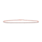 14kt Rose Gold Diamond Elegance Tennis Bracelet - 2 - 1/5 Cttw - Splendid Jewellery