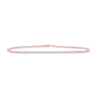 14kt Rose Gold Diamond Elegance Tennis Bracelet - 2 - 1/5 Cttw - Splendid Jewellery