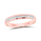 14kt Rose Gold Radiant Love Wedding Band - Splendid Jewellery