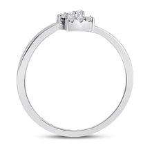 Load image into Gallery viewer, 14kt White Gold Baguette Blue Sapphire Fashion Ring with Diamond Accents | Splendid Jewellery - Splendid Jewellery