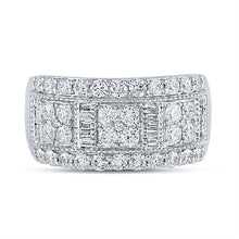 Load image into Gallery viewer, 14kt White Gold Baguette Diamond Anniversary Band - A Timeless Sparkle - Splendid Jewellery