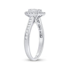 14kt White Gold Baguette Diamond Splendor Bridal Wedding Engagement Ring 1/2 Cttw - Splendid Jewellery