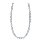14kt White Gold Baguette Diamond Square Link Chain Necklace - 17 - 1/4 Ct.t.w. for Men - Splendid Jewellery