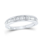 14kt White Gold Baguette Diamond Wedding Band - A Timeless Treasure by Splendid Jewellery - Splendid Jewellery