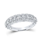 14kt White Gold Diamond Elegance Anniversary Band - Splendid Jewellery