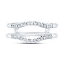 Load image into Gallery viewer, 14kt White Gold Diamond Eternity Enhancer Wedding Band - Splendid Jewellery