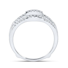 Load image into Gallery viewer, 14kt White Gold Diamond Eternity Enhancer Wedding Band - Splendid Jewellery
