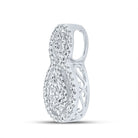 14kt White Gold Diamond Splendor Pendant - Splendid Jewellery
