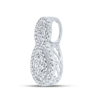 14kt White Gold Diamond Splendor Pendant - Splendid Jewellery