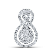 Load image into Gallery viewer, 14kt White Gold Diamond Splendor Pendant - Splendid Jewellery